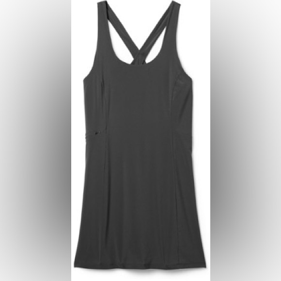 REI Dresses & Skirts - REI Co-op: NWT Active Pursuits Training Dress built in shorts charcoal grey XL